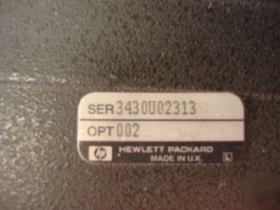 Hp 8657A signal generator w/opt 2