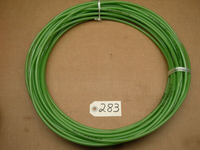 Polyurethane tubing smc green 1/4 od x .170 id