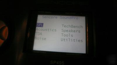  audio analyzer sencore SP495