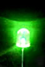 100 *5000MCD 3MM green led lamp ultra bright