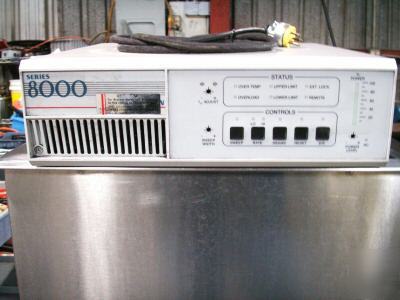 Branson ultrasonic cleaner 8000 with 40 gal tank 