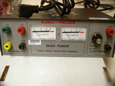Elenco quad power variable power supply model xp-581