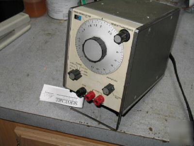 Ham radio: hp 204C wide range audio oscillator