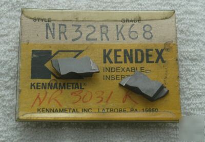 Kennametal -32R K68 top notch 4PC carbide ins
