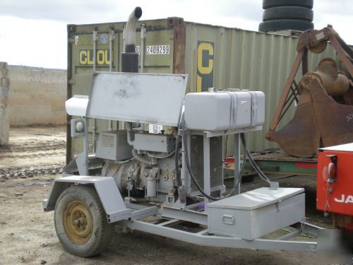 Kohler marine generator trailer mounted 15 kw