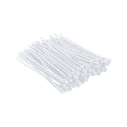 100 natural stnd nylon cable ties 11
