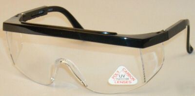 12 pr osha ansi Z87.1 safety glasses clear lens S8010G