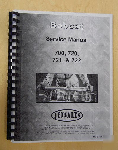 Bobcat 700, 720, 721 service manual (bc-s-700,720+)