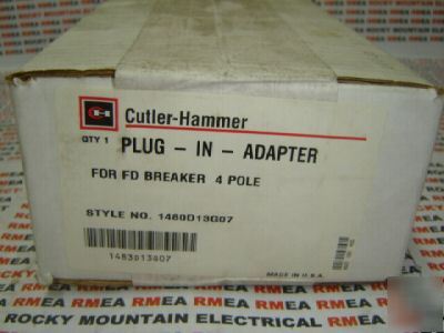 Cutler hammer 4 pole plug-in adapter 1480D13G07 ch