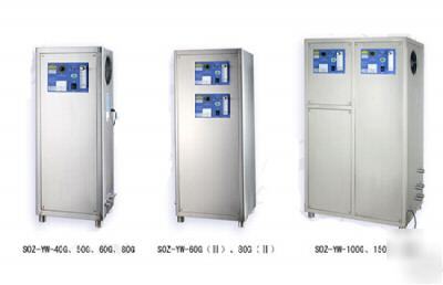 El series watercooling strong ozone generator 50-250G/h