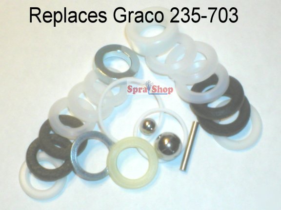 Graco airless repair kit for 390ST, 395S/495ST 235-703