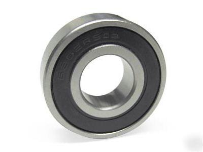 2 thick ball bearings 25X52 X18 bearing rubber seals