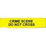 Crime scene yellow barricade tape 3 mil 1000' case