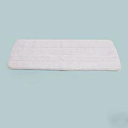 Microfiber cleaning pads for hospitals/cleanrooms