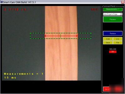 Smart-cam cmm on-screen measurement software