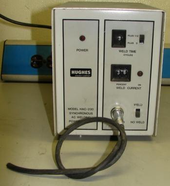 Hughes hac-230 synchronous ac welding power supply 