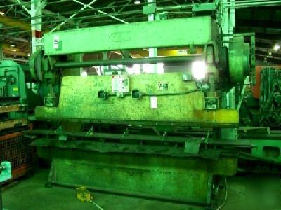 60 ton verson mechanical press brake no. 208 (20580)