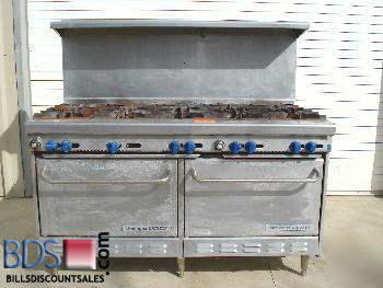 Montague grizzly 10 burner gas stove