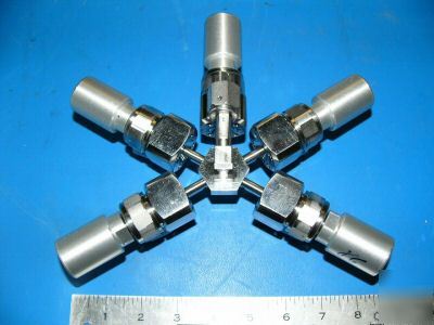 Parker veriflo air operated diaphram valves