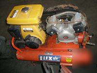 Lux air 5 hp gasoline powered air compressor