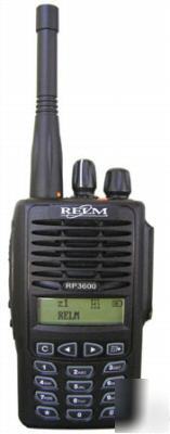 Relm uhf RPU3600 portable radio 128 channel 4 watt (4W)