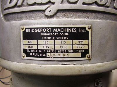 Bredgeport machine