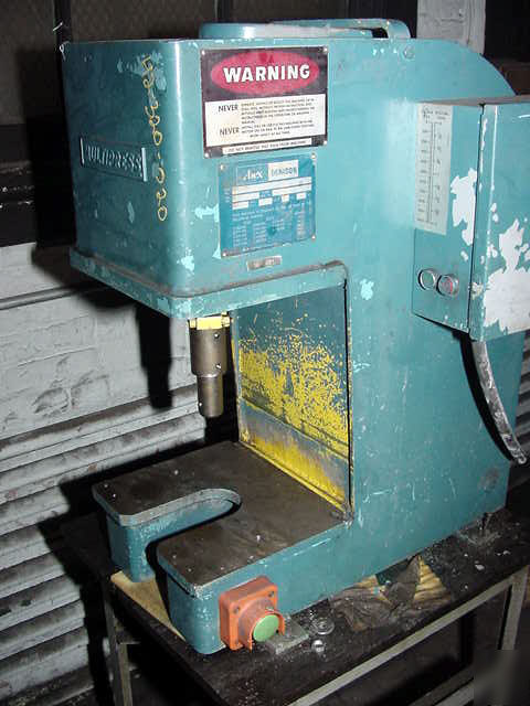 2TN hydraulic press, denison wua-2TR 