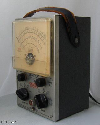 Eico electronic voltmeter ohmmeter vintage model 232 
