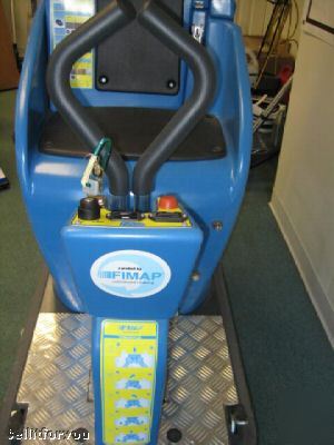 Nacecare solutions model #ST360 riding scrubber demo.