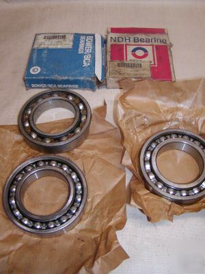 New bearings bower bca & delco ndh 1215 & 1 used 