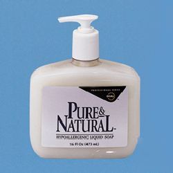 Pure & natural liquid soap, 16-oz.-dia 80626