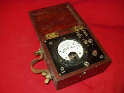 Old westinghouse meter (ohms, amps, volts)