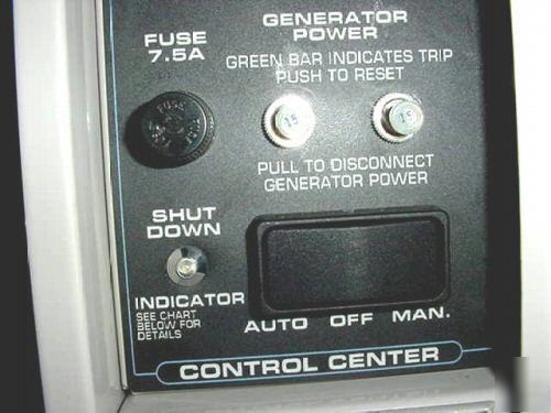 Generac centurion 3400 watt automatic propane generator
