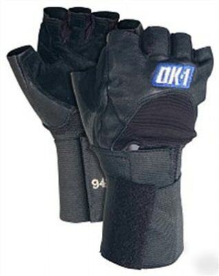 Womens small xs-l impact work gloves w/ wrist support