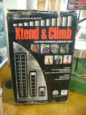 Xtend extend & climb 12.5 foot telescoping ladder 