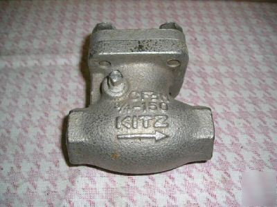 Kitz stainless Â¾in. check valve CF3M class 150