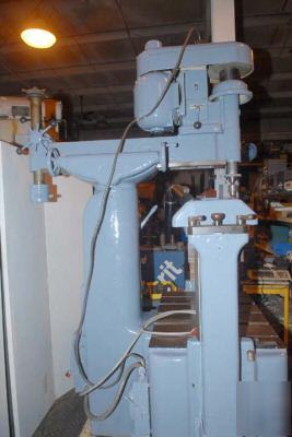 Moore die flipper with radial drill, table size 24 x 36