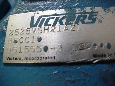 New vickers 2525VSH21A2186CC10 hydraulic vane pump