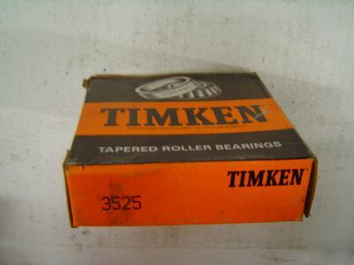 1 timken cup bearing p/n 3525 free shipping
