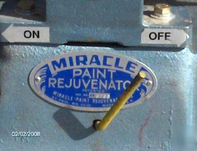 5 gallon paint mixer by miracle / model bb,( blue boy )