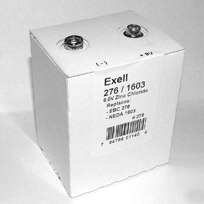 9V battery ebc 276 neda ansi 1603 ST9 PP9 for meters 