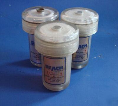 Beach filters, model gg, quantity of 3, #5047G