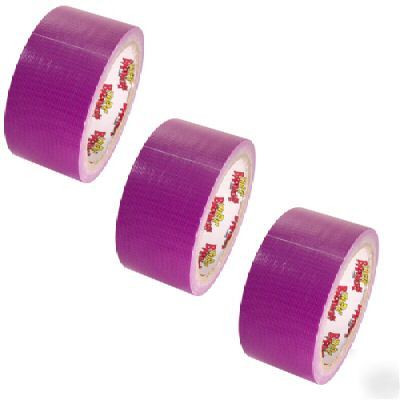 3 rolls purple duct tape 2