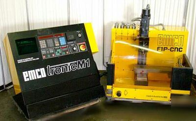 Emco F1P cnc horizontal vertical machining center 115V