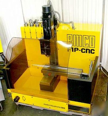 Emco F1P cnc horizontal vertical machining center 115V