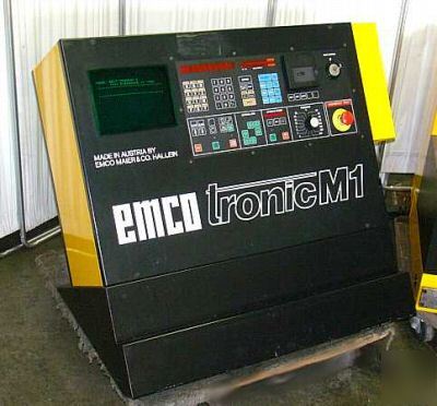 Emco F1P cnc horizontal vertical machining center 115V