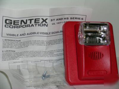 Gentex GES24-30WR strobe 24VDC 30 candela commander 2