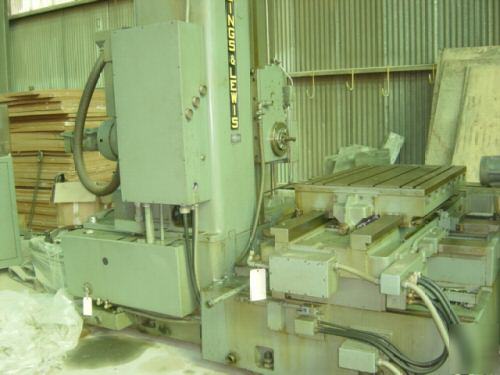 Giddings & lewis #3 horizontal boring mill w/box ways