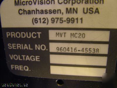 Microvision mvt 2080 wafer inspection station 200MM