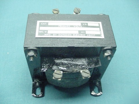 New 1 dongan control transformer 208-120 volt 75VA